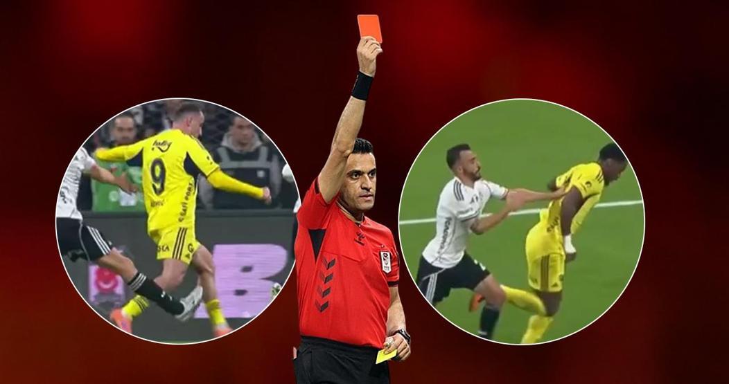 Beşiktaş - Fenerbahçe derbisinin tartışmalı pozisyonları incelendi: 2 net penaltı