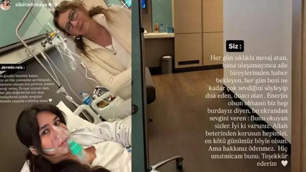 Sibil Çetinkaya Hastaneden Son Halini Paylaştı: “Hiç Unutmayacağım Bunu”