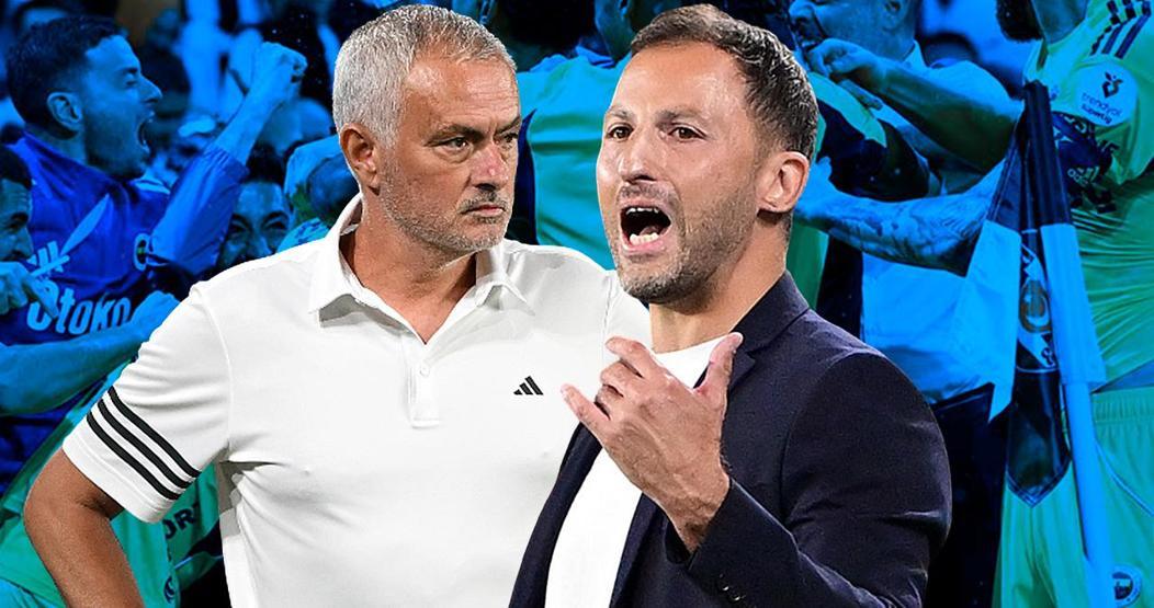 Asıl özel biri kim Jose Mourinho - Domenico Tedesco karşılaştırması: Laf değil iş üretiyor...