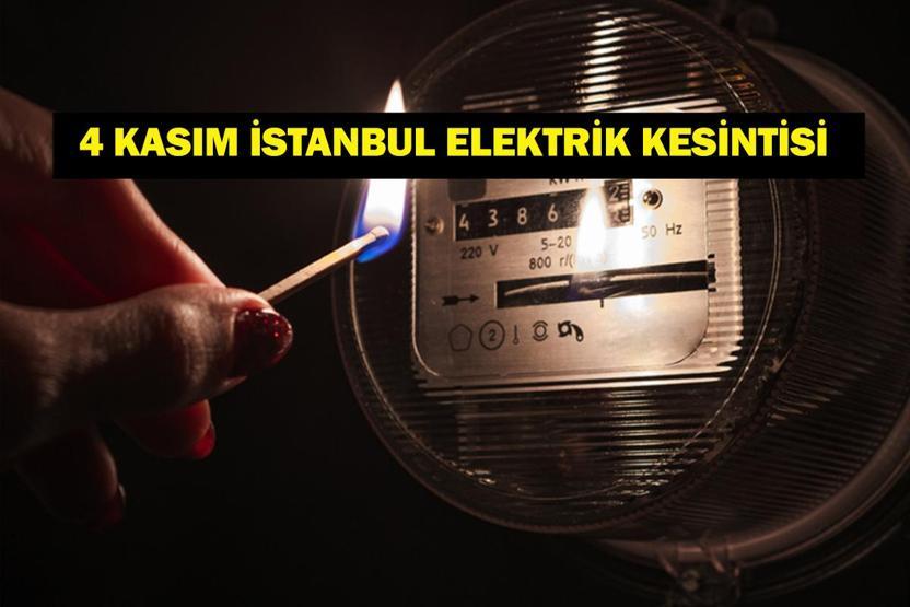 İstanbul Elektrik Kesintisi 4 Kasım: BEDAŞ ve AYEDAŞ İstanbul Elektrik Kesintisi Listesi Yayınlandı Kesinti Ne Zaman Bitecek