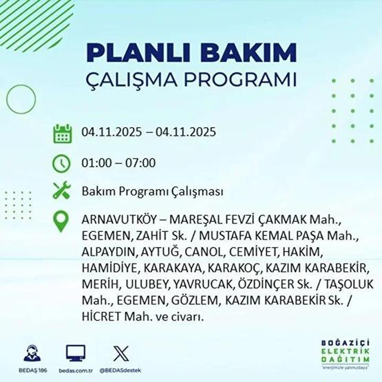 İstanbul Elektrik Kesintisi 4 Kasım: BEDAŞ ve AYEDAŞ İstanbul Elektrik Kesintisi Listesi Yayınlandı Kesinti Ne Zaman Bitecek