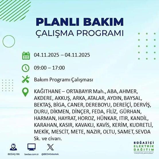 İstanbul Elektrik Kesintisi 4 Kasım: BEDAŞ ve AYEDAŞ İstanbul Elektrik Kesintisi Listesi Yayınlandı Kesinti Ne Zaman Bitecek