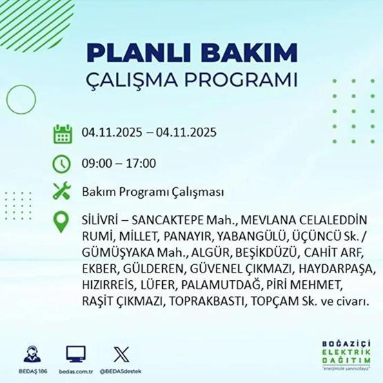 İstanbul Elektrik Kesintisi 4 Kasım: BEDAŞ ve AYEDAŞ İstanbul Elektrik Kesintisi Listesi Yayınlandı Kesinti Ne Zaman Bitecek