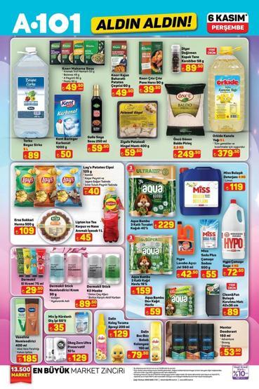 A101 6 KASIM KATALOĞU TAMAMI A101de bu hafta neler var Aldın Aldın kataloğunda resmen yok yok