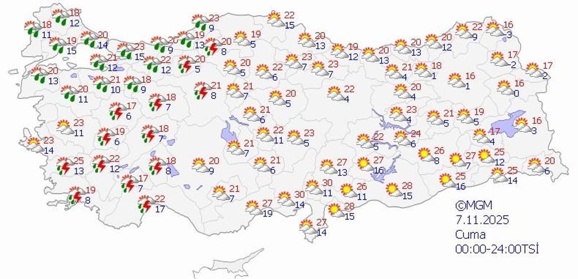 5 KASIM 2025 HAVA DURUMU | Ankara, İzmir ve İstanbulda bugün hava nasıl olacak Meteoroloji il il açıkladı