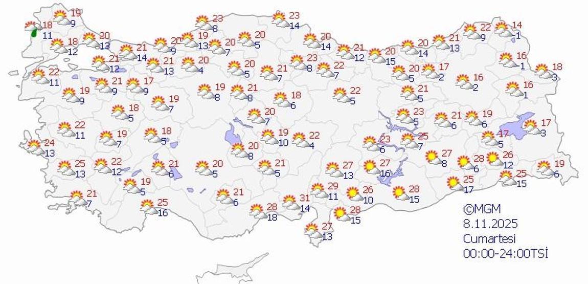 5 KASIM 2025 HAVA DURUMU | Ankara, İzmir ve İstanbulda bugün hava nasıl olacak Meteoroloji il il açıkladı