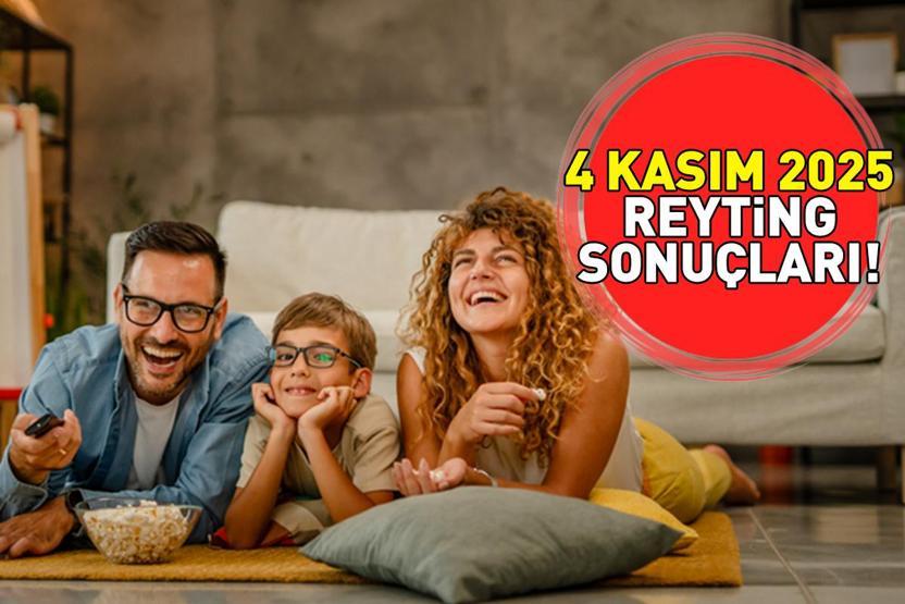 Reyting sonuçlarında kim birinci oldu Kral Kaybederse, Gözleri Karadeniz, Arka Sokaklar... 4 KASIM 2025 REYTİNG SONUÇLARI
