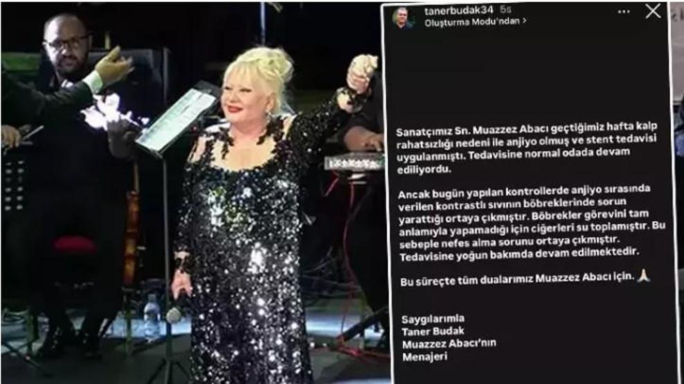 Muazzez Abacı’dan Sevenlerini Üzen Haber: Yoğun Bakıma Alındı