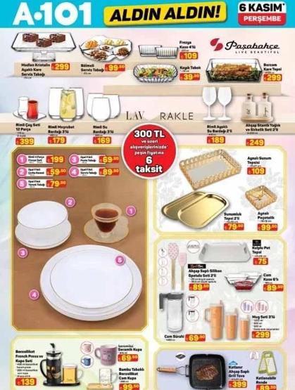 6 KASIM 2025 A101 AKTÜEL ÜRÜNLER KATALOĞU | Cep telefonu 4.999 TL, 65 inç QLED Google TV 23.999 TL A101de bu hafta neler var