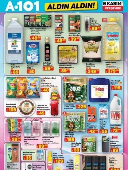 6 KASIM 2025 A101 AKTÜEL ÜRÜNLER KATALOĞU | Cep telefonu 4.999 TL, 65 inç QLED Google TV 23.999 TL A101de bu hafta neler var