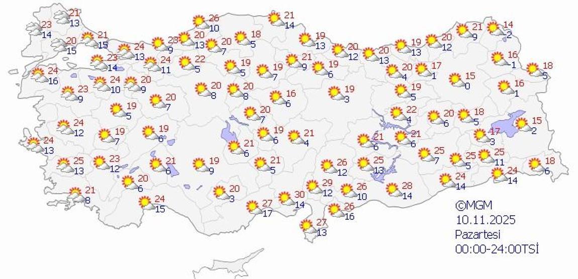 SON DAKİKA HAVA DURUMU HABERLERİ 7 KASIM 2025 | Ankara, İzmir, İstanbulda bugün hava nasıl olacak Meteoroloji uyardı Kuvvetli geliyor