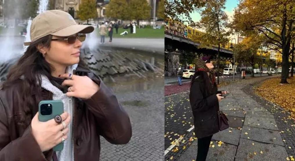 Berlin Sokaklarında Sonbahar Şıklığı: Ayça Ayşin Turandan Etkileyici Yeni Pozlar