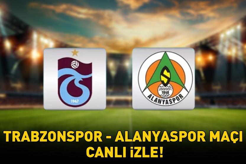 TRABZONSPOR - ALANYASPOR MAÇI BEIN SPORTS 1 CANLI İZLE - ŞİFRESİZ | Süper Lig Trabzonspor - Alanyaspor maçı canlı izleme ekranı