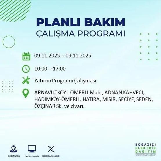 İSTANBUL ELEKTRİK KESİNTİSİ 9 KASIM: Hangi İlçelerde Elektrikler Kesik Bedaş Ayedaş İstanbul Elektrik Kesintisi Ne Zaman Bitecek