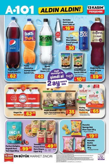 A101 13-20 KASIM 2025 AKTÜEL ÜRÜNLER KATALOĞU A101de bu hafta neler var İşte A101 Kasım indirimlerinin tamamı...