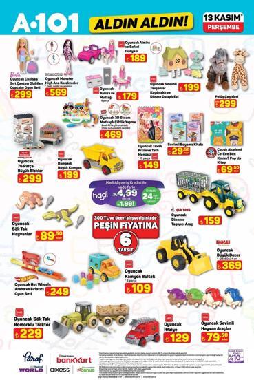 A101 13-20 KASIM 2025 AKTÜEL ÜRÜNLER KATALOĞU A101de bu hafta neler var İşte A101 Kasım indirimlerinin tamamı...
