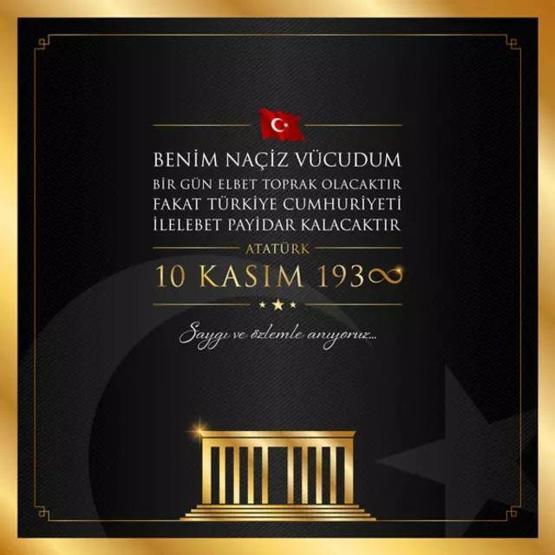 RESİMLİ 10 KASIM MESAJLARI 2025 TIKLA - İNDİR Atatürke özlem, saygı ve minnet dolu resimli 10 Kasım mesajları BURADA