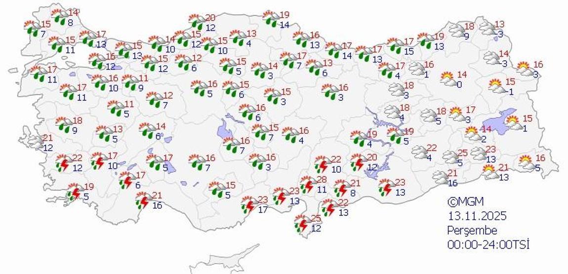 SON DAKİKA HAVA DURUMU HABERLERİ 10 KASIM 2025 | Bugün hava nasıl olacak, yağmurlu mu Meteorolojiden uyarı: Tekirdağ, Çanakkale, İzmir...