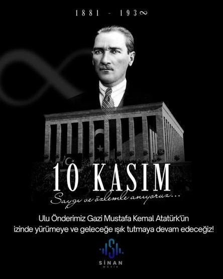 Ünlü İsimlerden 10 Kasım Atatürkü Anma Günü Paylaşımları: Kalbimizle Hep Senin İzindeyiz Atam