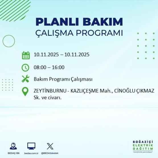 İstanbul’da Elektrik Kesintisi Ne Zaman Bitecek, Saat Kaçta 10 KASIM 2025 BEDAŞ – AYEDAŞ İSTANBUL ELEKTRİK KESİNTİSİ SORGULAMA EKRANI