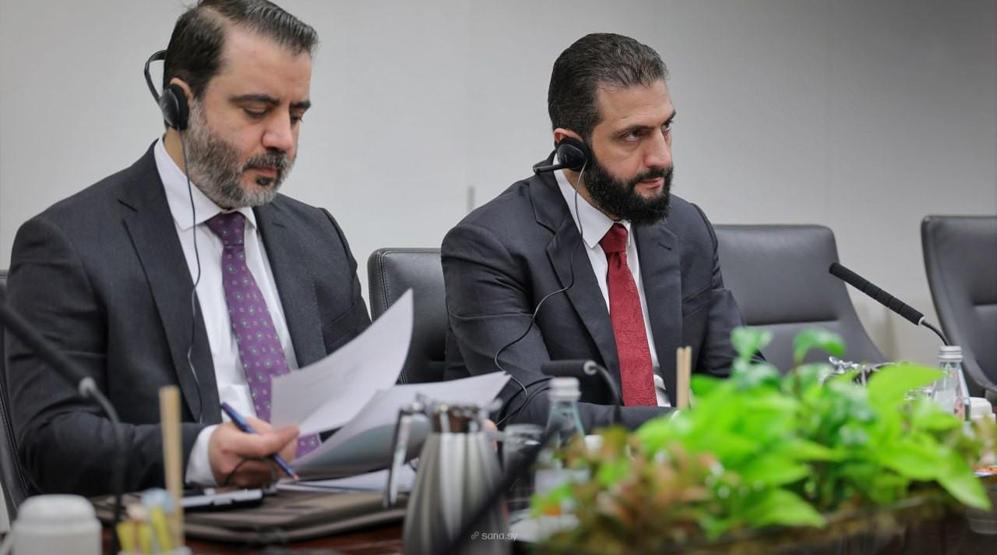 Suriye Cumhurbaşkanı Şara, IMF Genel Merkezini ziyaret etti