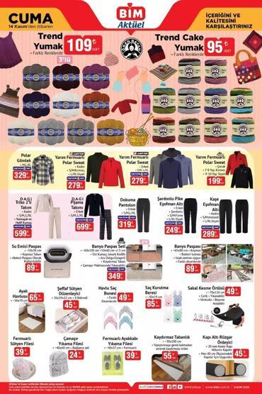 BİM 14 KASIM 2025 CUMA AKTÜEL KATALOĞU: Bu Cuma Hangi Ürünler Gelecek İşte BİM Aktüel Ürünler 14 Kasım Kataloğu...