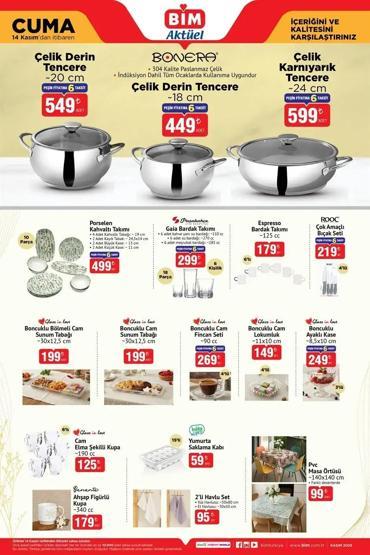 BİM 14 KASIM 2025 CUMA AKTÜEL KATALOĞU: Bu Cuma Hangi Ürünler Gelecek İşte BİM Aktüel Ürünler 14 Kasım Kataloğu...