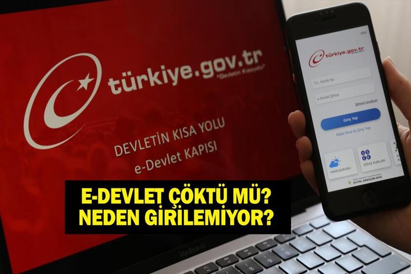 E-DEVLET ÇÖKTÜ MÜ E-DEVLETe Neden Girilemiyor e-Devlet Sistemde Yaşanan Bir Teknik Aksaklık Nedeni ile İşleminiz Tamamlanamadı Uyarısı