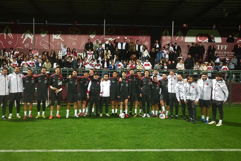 A Millî Takım, mesaiye başladı