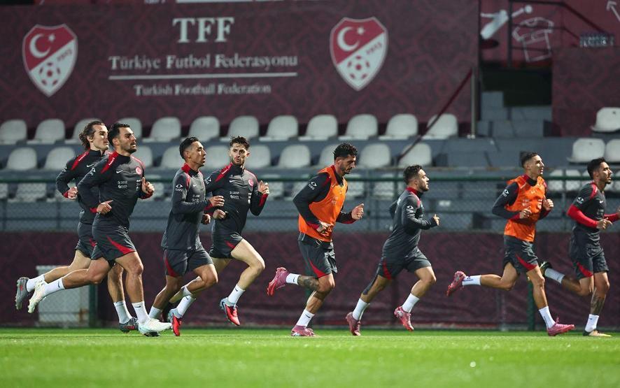 A Millî Takım, mesaiye başladı