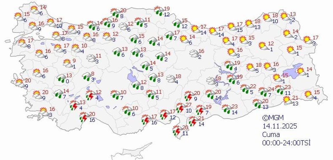 HAVA DURUMU SON DAKİKA 11 KASIM 2025 | Bugün hava nasıl olacak Meteorolojiden o iller için uyarı: İzmir, Manisa, Aydın, Antalya, Eskişehir...