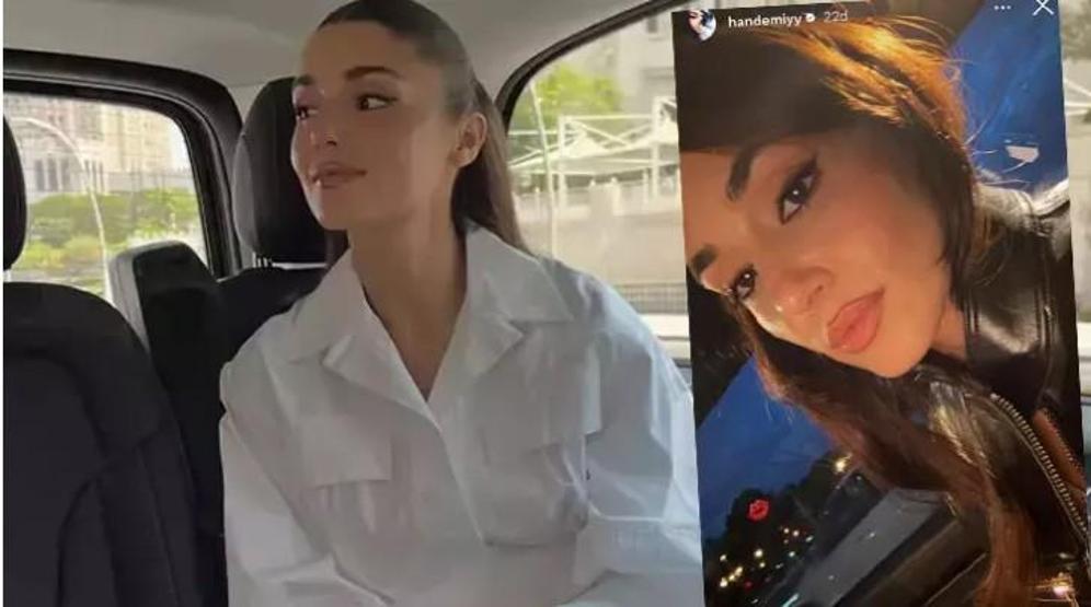 Hande Erçel’den yolculuk paylaşımı Sanal medyayı yine salladı