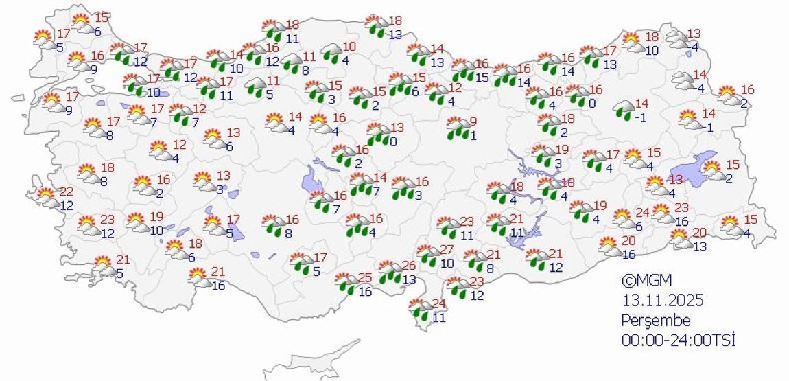 SON DAKİKA HAVA DURUMU HABERLERİ 12 KASIM 2025 | Meteoroloji uyardı Kuvvetli geliyor Ankara, İzmir, İstanbulda hava nasıl olacak
