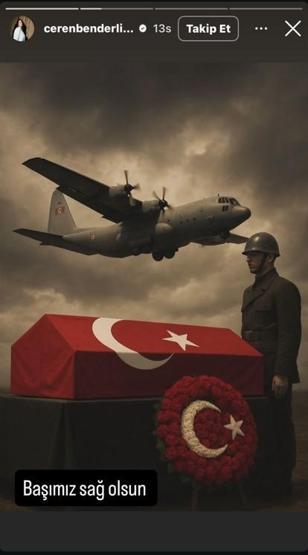 Ünlü isimlerden şehit olan askerlerimiz için taziye mesajları