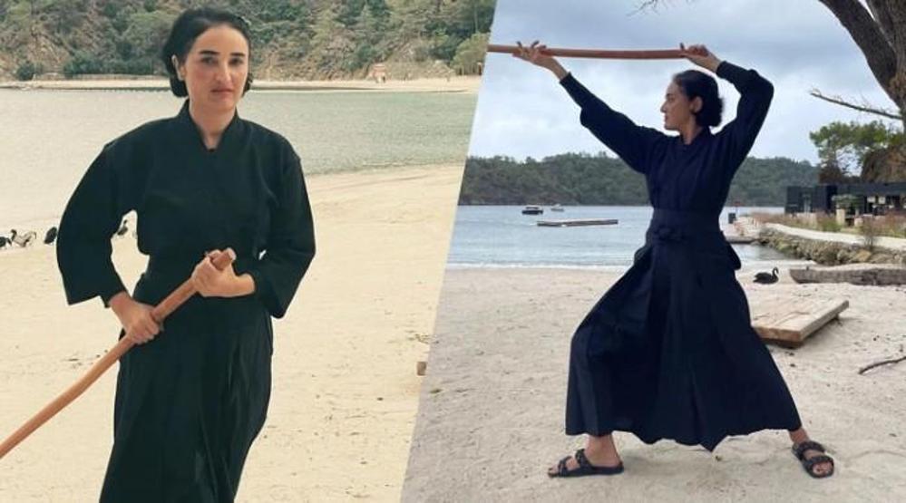 Fadik Sevin Atasoy, Samuray Olma Yolunda Dövüş Sanatındaki Eğitimine Devam Ediyor