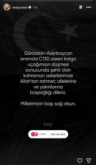 Ünlü isimlerden şehit olan askerlerimiz için taziye mesajları