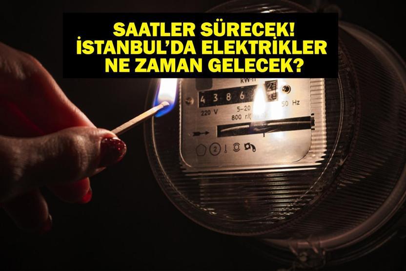 İSTANBUL ELEKTRİK KESİNTİSİ 12 KASIM: Hangi İlçelerde Elektrikler Kesik Bedaş Ayedaş İstanbul Elektrik Kesintisi Ne Zaman Bitecek