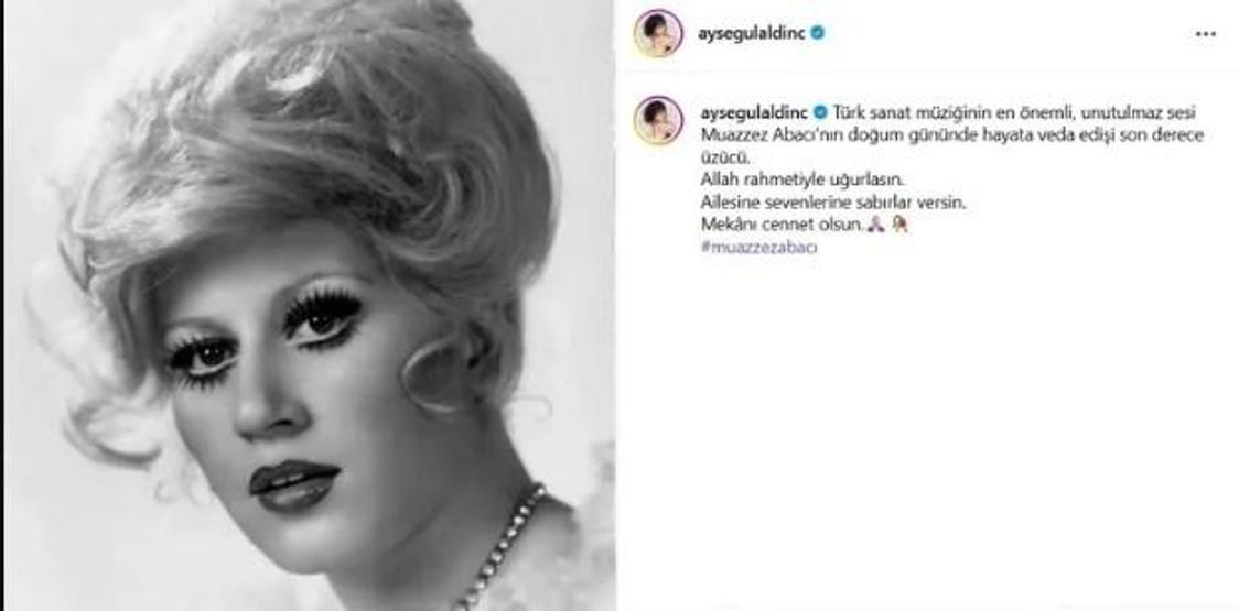 Sanat Dünyası Yasta Muazzez Abacı’nın Vefatı Ünlü İsimleri Gözyaşına Boğdu: Bir Efsane Geçti Hayatımızdan