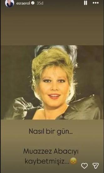 Sanat Dünyası Yasta Muazzez Abacı’nın Vefatı Ünlü İsimleri Gözyaşına Boğdu: Bir Efsane Geçti Hayatımızdan