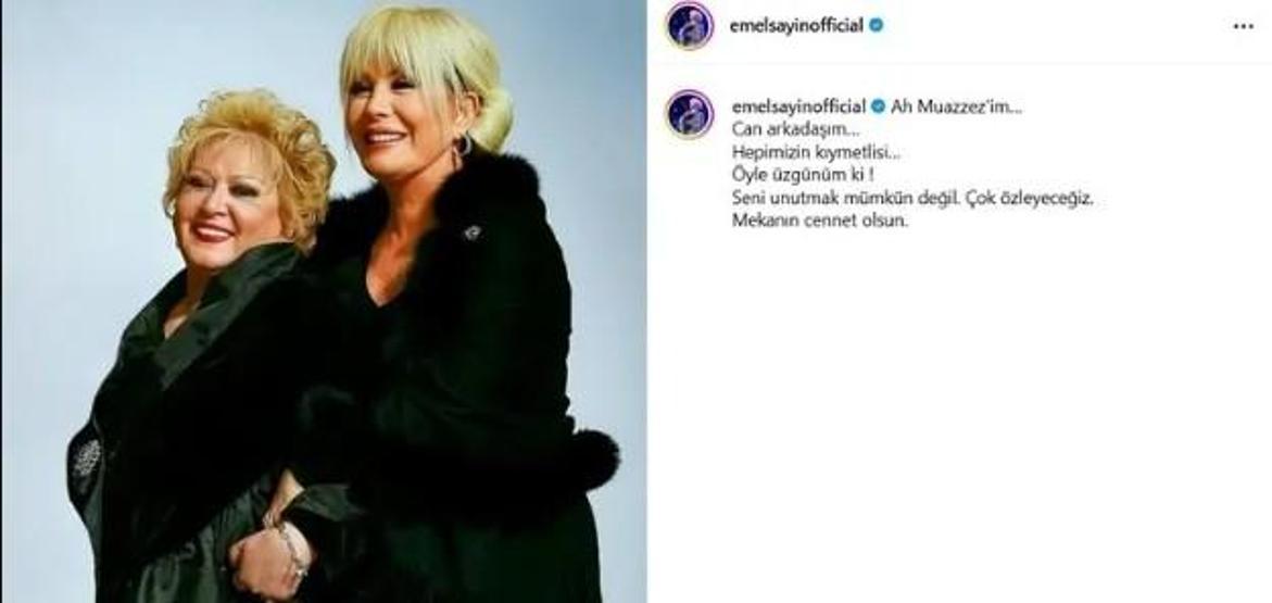 Sanat Dünyası Yasta Muazzez Abacı’nın Vefatı Ünlü İsimleri Gözyaşına Boğdu: Bir Efsane Geçti Hayatımızdan