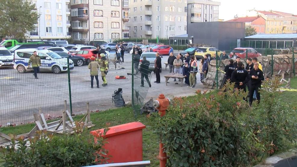 Bahçelievlerde akılalmaz kaza: 9 araca çarptı, 5 metre yükseklikten boşluğa düştü