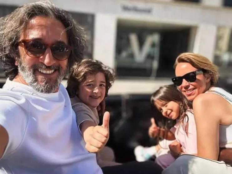 Fettah Can ve Cansu Kurtçu’nun İkizleri Büyüdü Aile İngiltere Tatilinden Kareleri Paylaştı