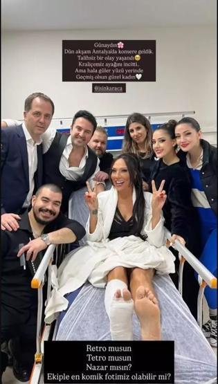 Işın Karaca Sevenlerini Korkuttu Hastaneden Paylaştığı Fotoğraf Gündem Oldu