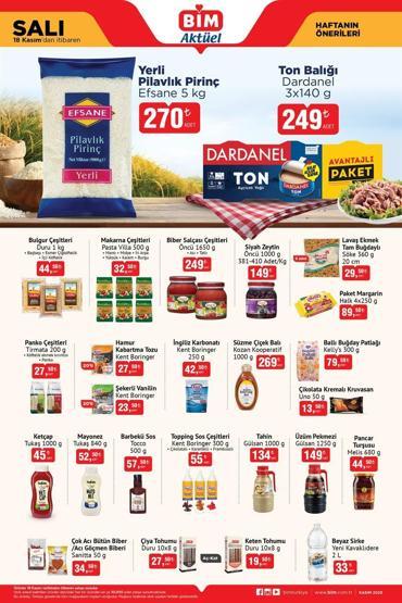 BİM 18 KASIM AKTÜEL ÜRÜNLER KATALOĞU BİMde bu hafta neler var İşte BİM 18 Kasım aktüel ürünler kataloğu