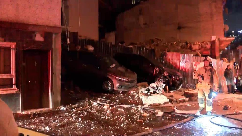 Kağıthanedeki patlamadan yeni görüntüler: Ne oluyor, yangın çıktı