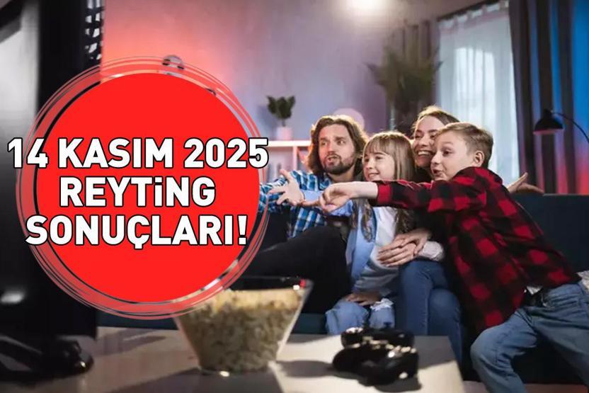 REYTİNG SONUÇLARI 14 KASIM 2025 | Reyting sonuçlarında kim birinci oldu Arka Sokaklar, Kızılcık Şerbeti, Taşacak Bu Deniz...