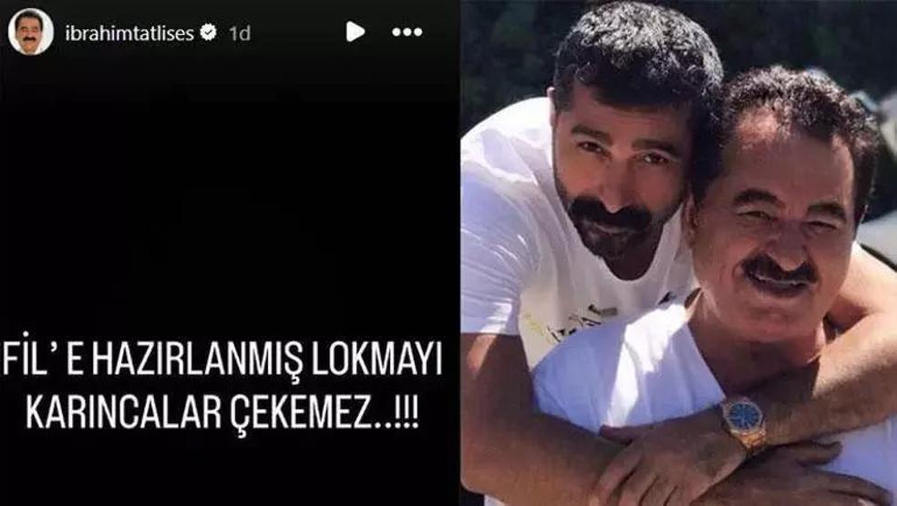 Kavga Bitmiyor Ahmet Tatlısesten Babasına Olay Gönderme