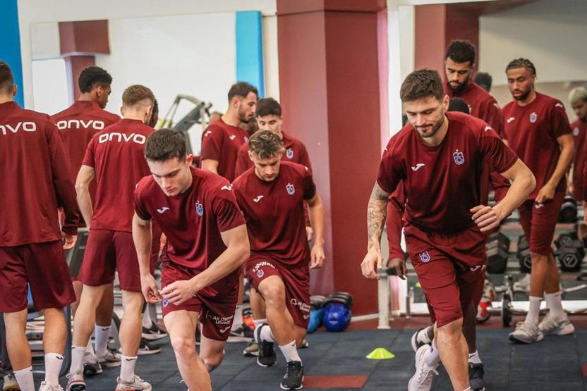 Trabzonspor, salonda çalıştı