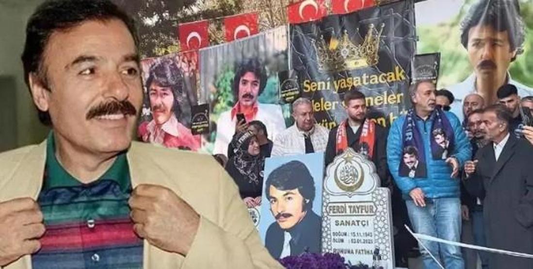 Ferdi Tayfur 80. Yaş Gününde Mezarı Başında Hüzün ve Dualarla Anıldı