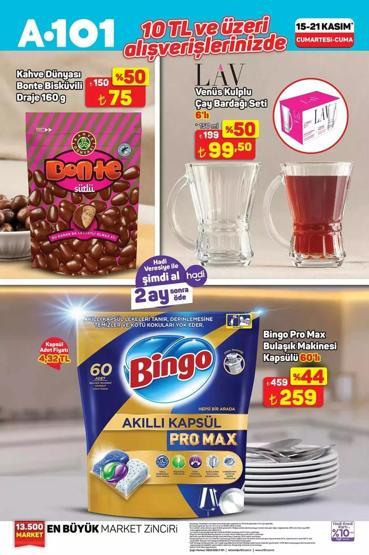 A101 15 - 21 KASIM İNDİRİMLERİ A101de bu hafta neler var İşte A101 15 - 21 Kasım indirimleri tamamı